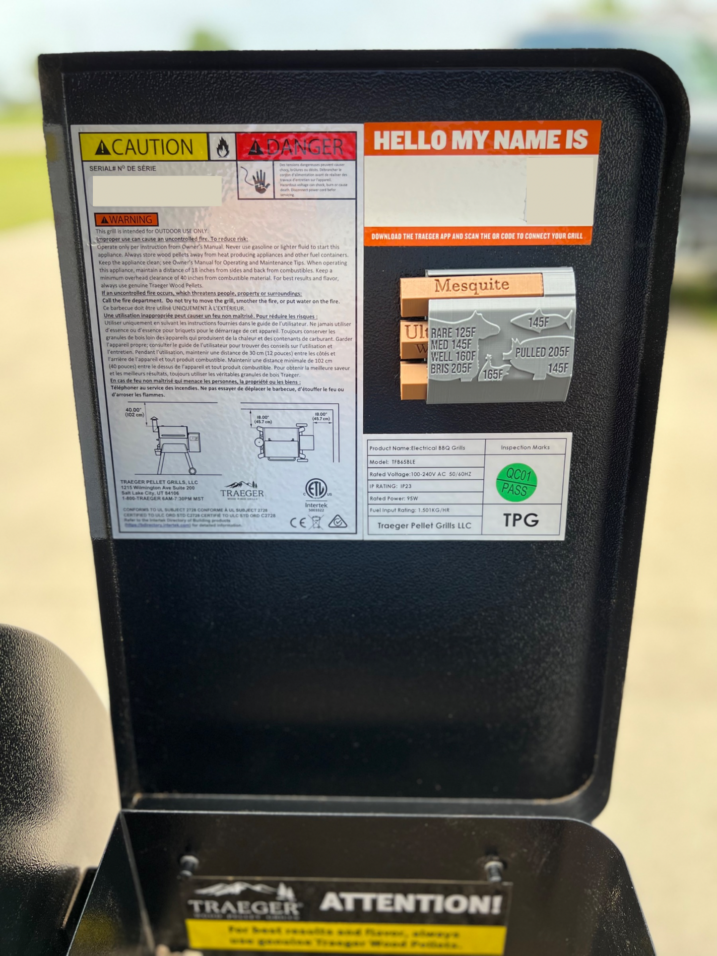 Pellet Type Indicator for Pellet Grills – 3D Printed Design