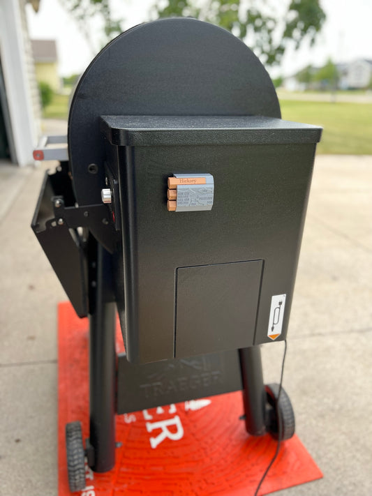 Custom 3D Printed Magnetic Pellet Labels for Smoker Grill Hopper